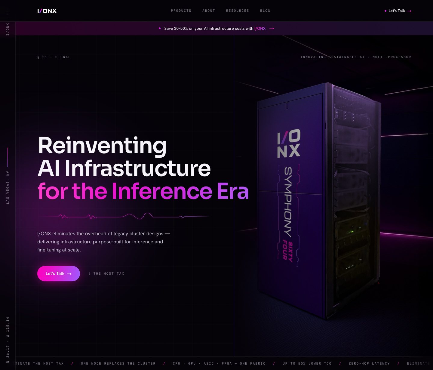 I/ONX website
